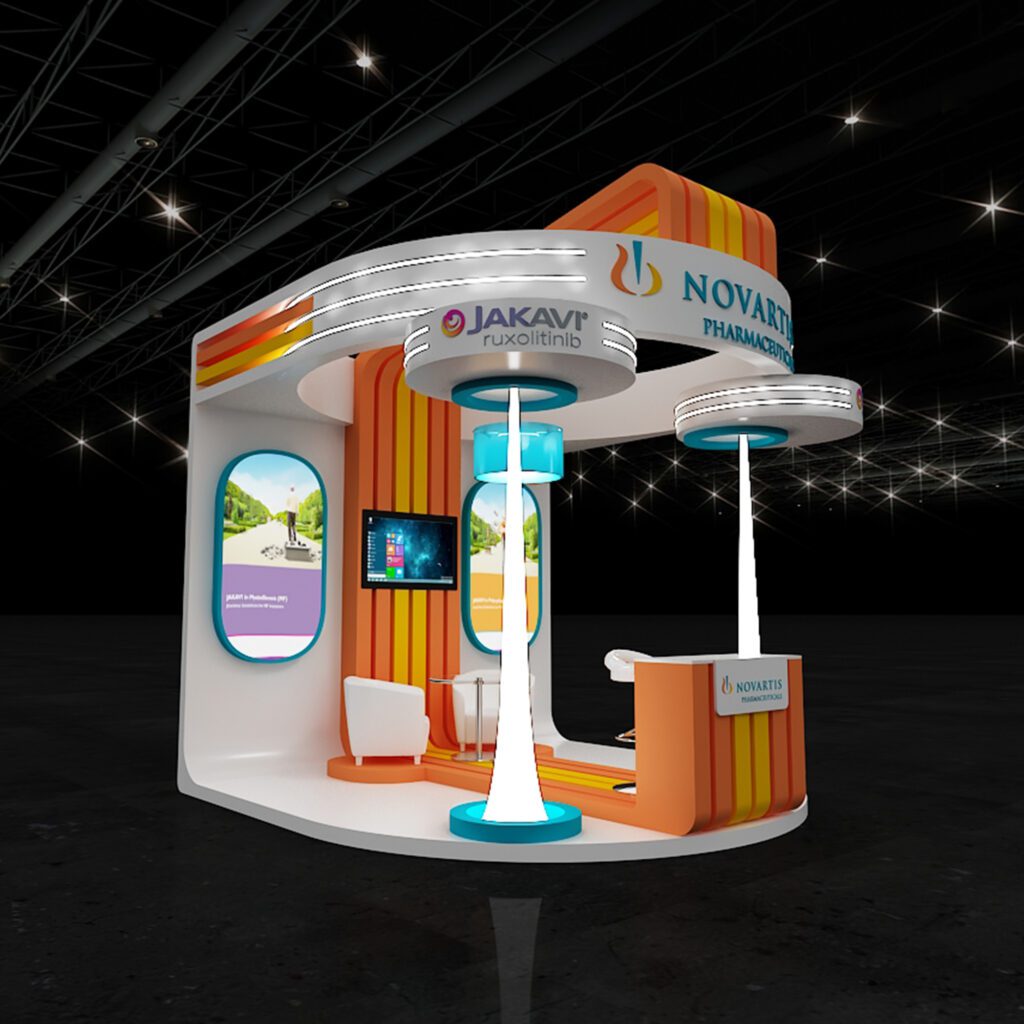novarties booth 3d design